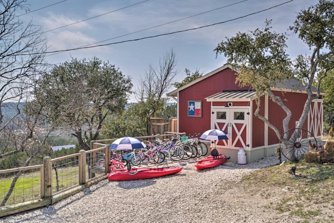 Kerrville Converted Barn Tiny Home With Kayaks! Экстерьер фото